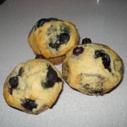 Blueberry Cream Muffins recipe