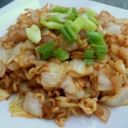 Mom's Yakisoba(Japanese fried noodles) recipe