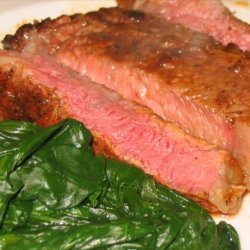 Pan-Seared Rib Eye Steak With Smoked Paprika Rub recipe