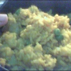 Aloo Matar Ka Pulao ( Indian Rice With Potatoes and Peas ) recipe