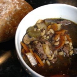 beef barley stew/soup recipe
