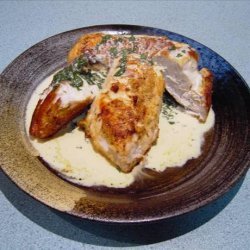 Chicken With Basil And Parmesan recipe
