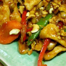 Sweet & Spicy Cashew Chicken recipe