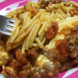 Winner's Spaghetti Casserole recipe