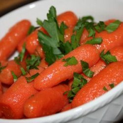 Lemon Glazed Baby Carrots recipe
