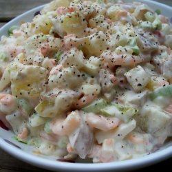 Shirley's Shrimp Potato Salad recipe