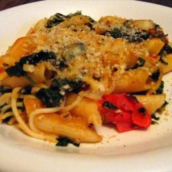 Penne and Spinach Bake recipe