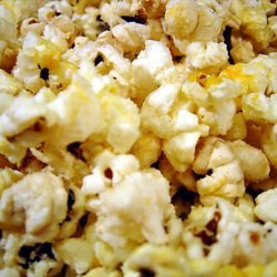 Garlic Butter & Cheese Popcorn recipe