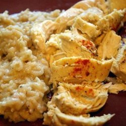 One Dish Chicken and Rice Bake recipe