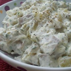 Dill and Sour Cream Potato Salad recipe