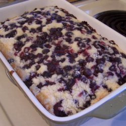 Blueberry Snack Cake recipe