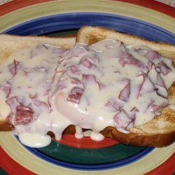 Creamed Chipped Beef on Toast recipe