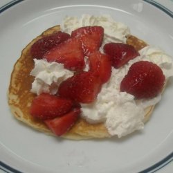 Strawberry Yogurt Pancakes recipe