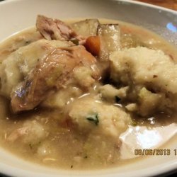 Aunt Bettye's Crock Pot Chicken and Dumplings recipe