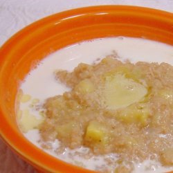 Oat bran-Banana Breakfast for One recipe