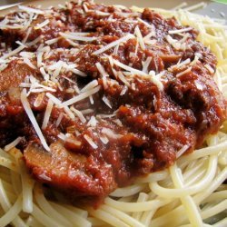 Linda's Meaty Spaghetti Sauce recipe