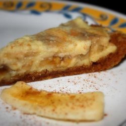 Fantastic Banana Cream Pie With Banana Graham Crust recipe