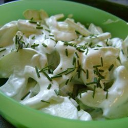 Creamy Cucumbers recipe