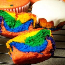 Rainbow Cupcakes recipe