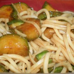 Stir-fried Zucchini With Hoisin Sauce recipe