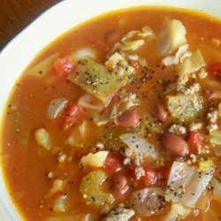 Cabbage and Beef Soup recipe