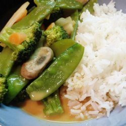 Thai Red Curry With Vegetables recipe