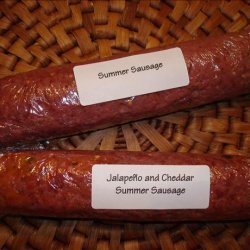 Spicy Summer Sausage recipe