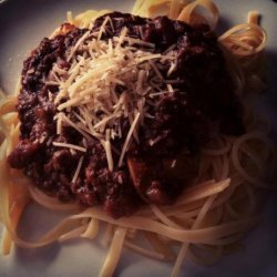 Kittencal's Delicious Meaty Pasta Sauce recipe