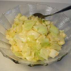 Rosy Garlic Sauteed Cabbage recipe