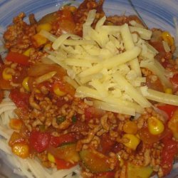 Hearty Mexican Spaghetti recipe