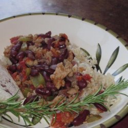 Weeknight Red Beans and Rice recipe