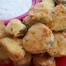 Fried Dill Pickles recipe