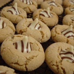 Hershey's Kiss Peanut Butter Cookies recipe