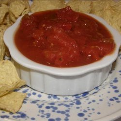 The Best Restaurant Salsa Made at Home recipe