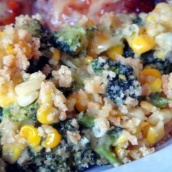 Corn and  Broccoli Bake recipe