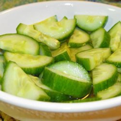 Cucumbers in Vinegar recipe