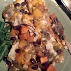 Sweet Potato Black Bean Enchiladas recipe