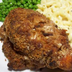 Crispy Baked Barbecued Chicken recipe