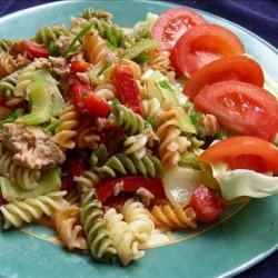 Salmon Pasta Salad recipe