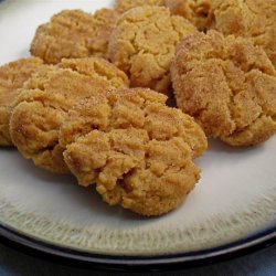 No Flour Peanut Butter Cookies recipe
