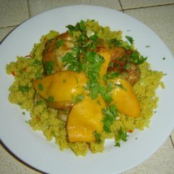 Moroccan Chicken With Preserved Lemons and Couscous recipe
