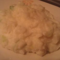 Mashed Potatoes With Creme Fraiche and Chives recipe