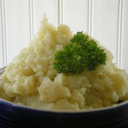 Roasted Garlic Mashed Potatoes and Cauliflower recipe