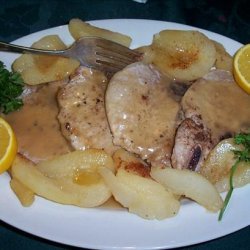 Pork Chops With Pears recipe
