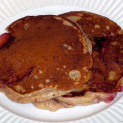 Strawberry Buttermilk Pancakes recipe