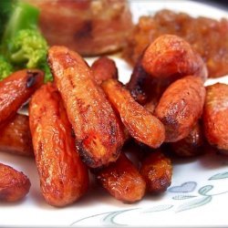 Balsamic and Brown Sugar Roasted Carrots recipe