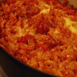 Baked Penne with Italian Sausage recipe