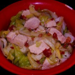 Chicken and Cabbage Saute recipe