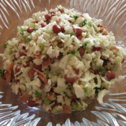 Cole Slaw With Beans and Bacon recipe