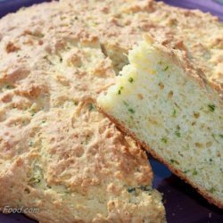 Australian Cheese, Garlic  and Chive Damper recipe